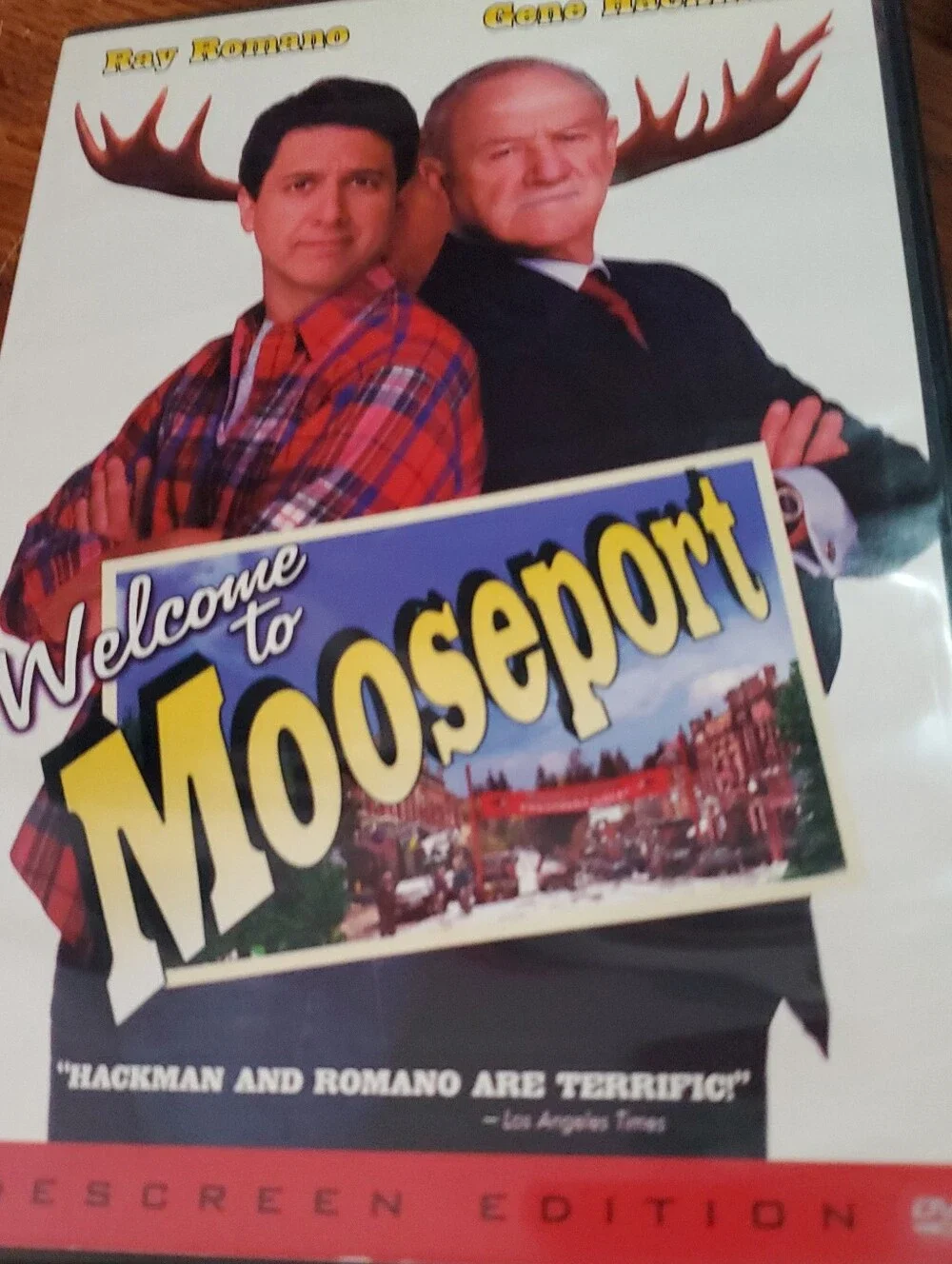 Welcome to Mooseport Decorative Movie Poster - Red/Blue